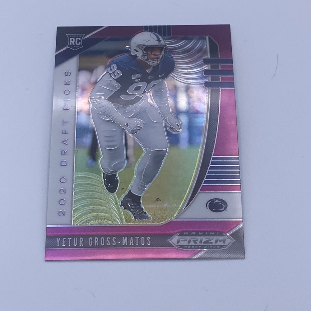 Yetur Gross Matos - 2020 Panini Prizm draft picks #159(rookie)(purple Prizm )